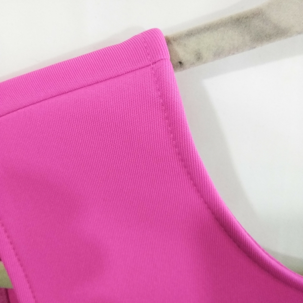 KTR Pink&Lilac Scuba, Open back ALine Pencil Dress - Picture 3 of 8